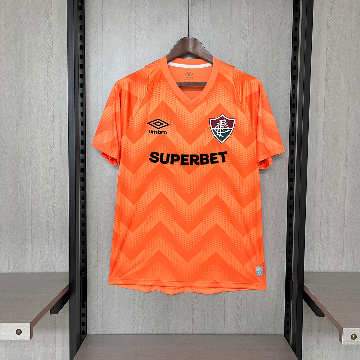 CAMISA FLUMINENSE GOLEIRO LARANJA 24/25