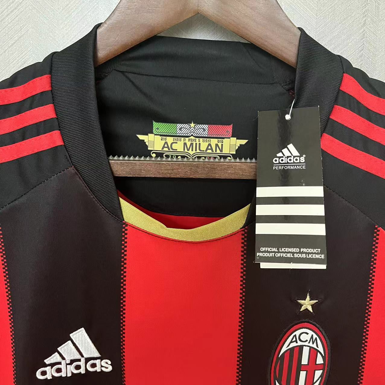 CAMISA MILAN RETRÔ HOME 10/11