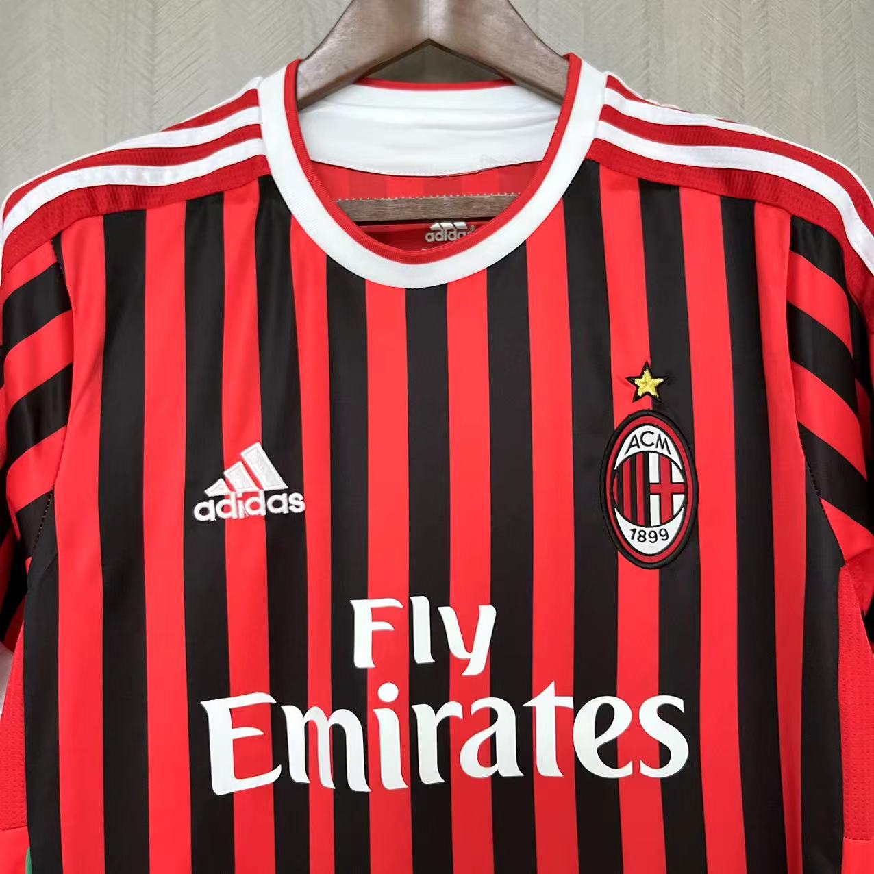 CAMISA MILAN RETRÔ HOME 11/12