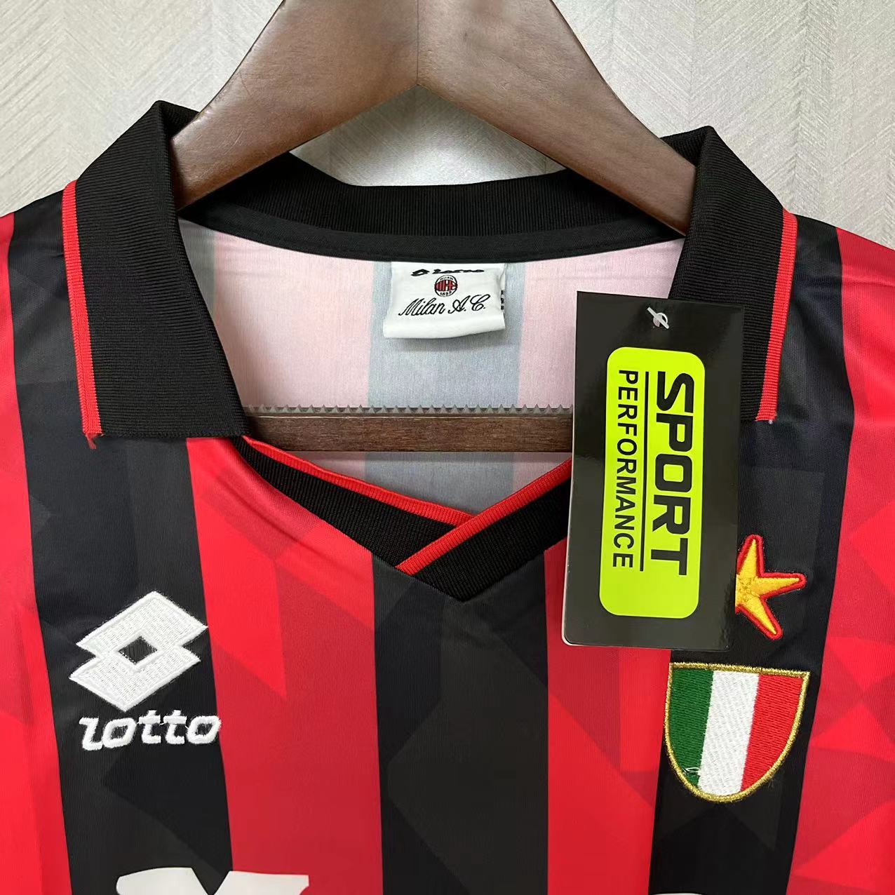 CAMISA MILAN RETRÔ HOME 93/94