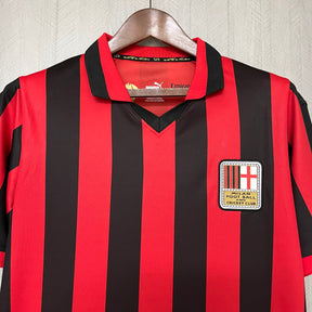 CAMISA MILAN RETRÔ 125 ANOS