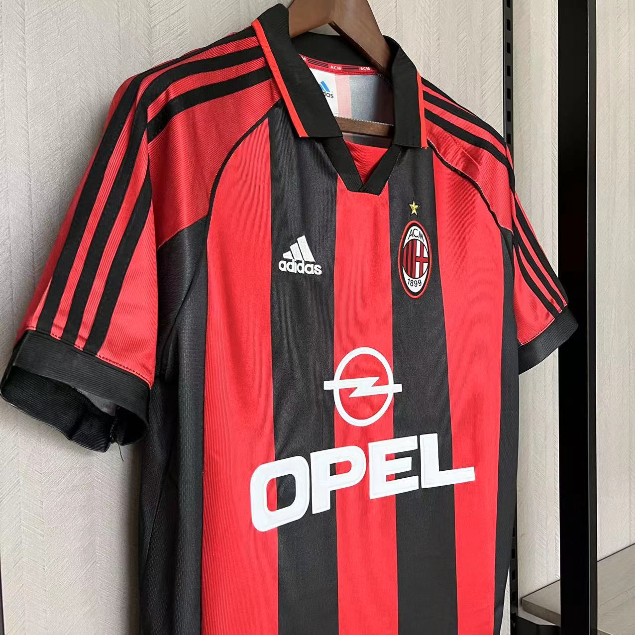 CAMISA MILAN RETRÔ HOME 98/99