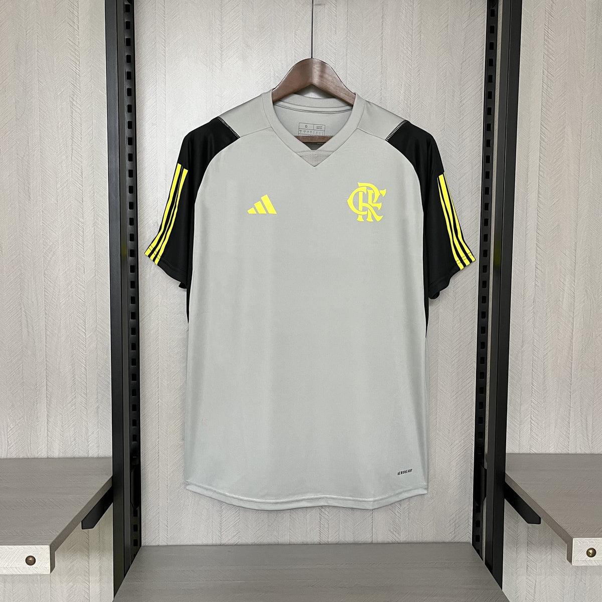 CAMISA FLAMENGO TREINO CINZA 24/25