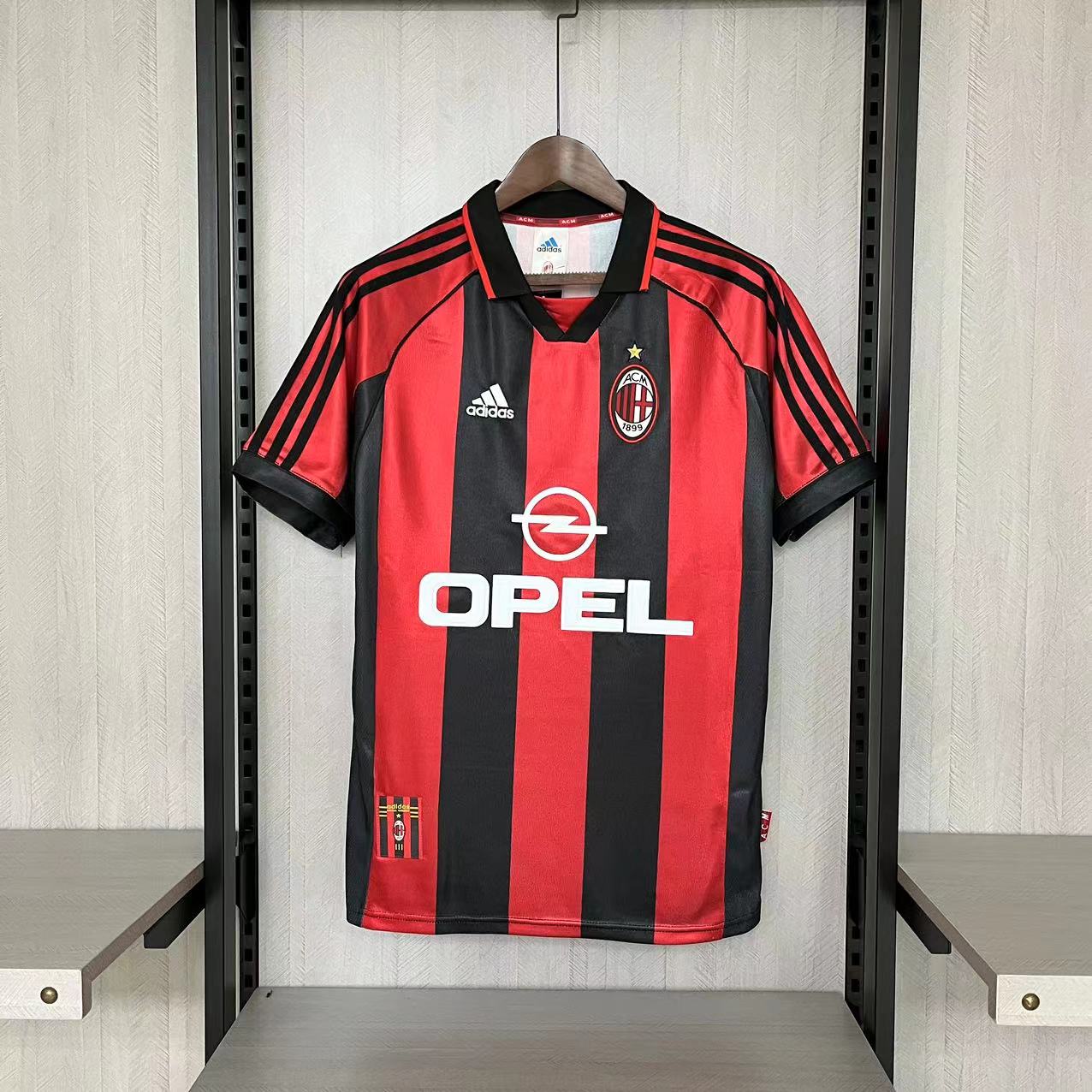 CAMISA MILAN RETRÔ HOME 98/99