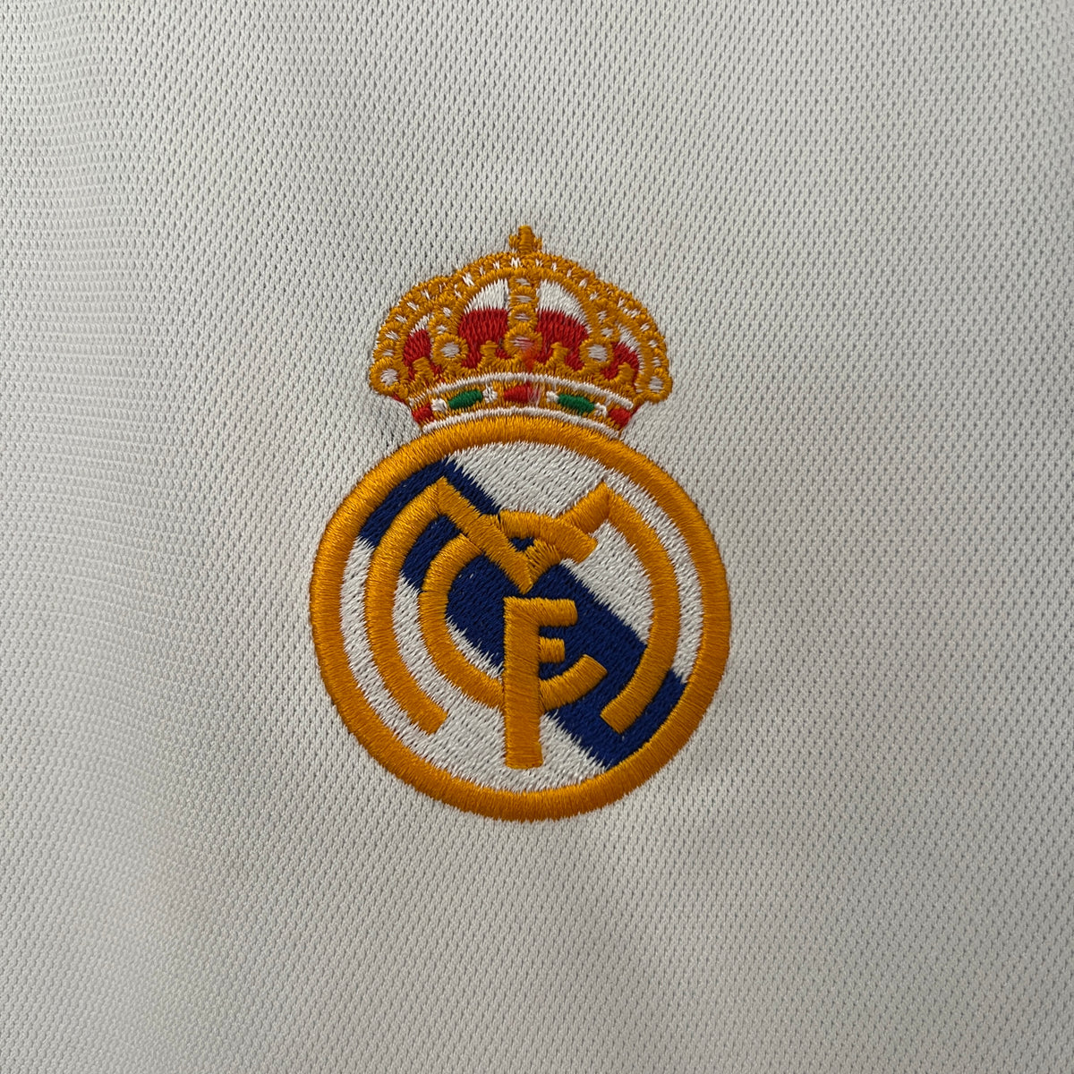 CAMISA REAL MADRID MANGA LONGA RETRÔ HOME 00/01