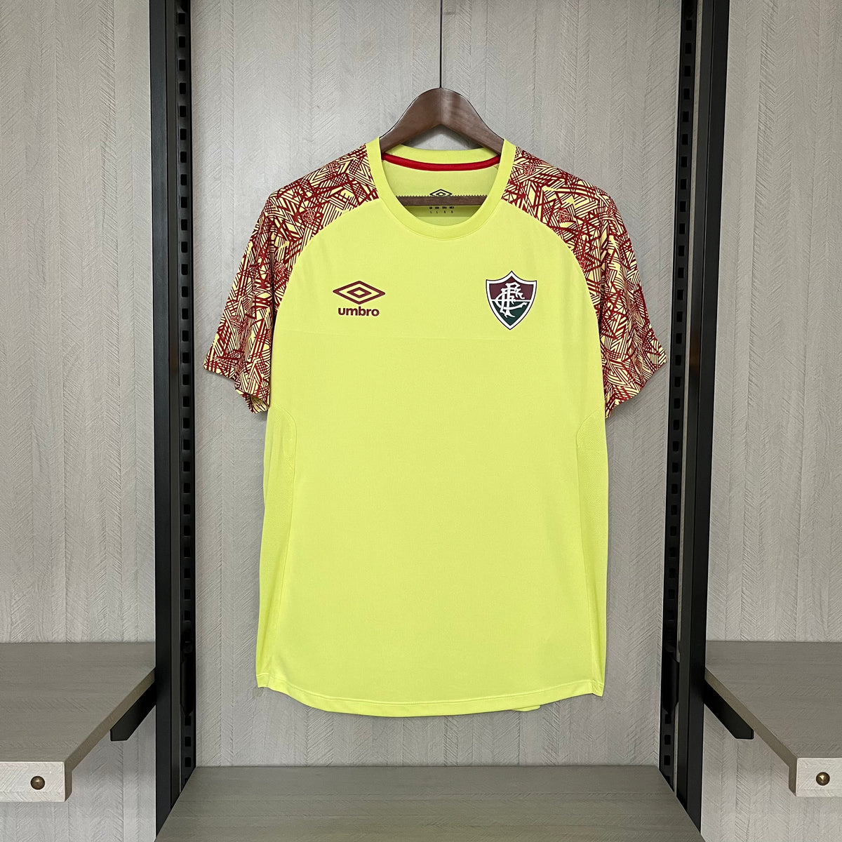 CAMISA FLUMINENSE TREINO GOLEIRO AMARELO 24/25