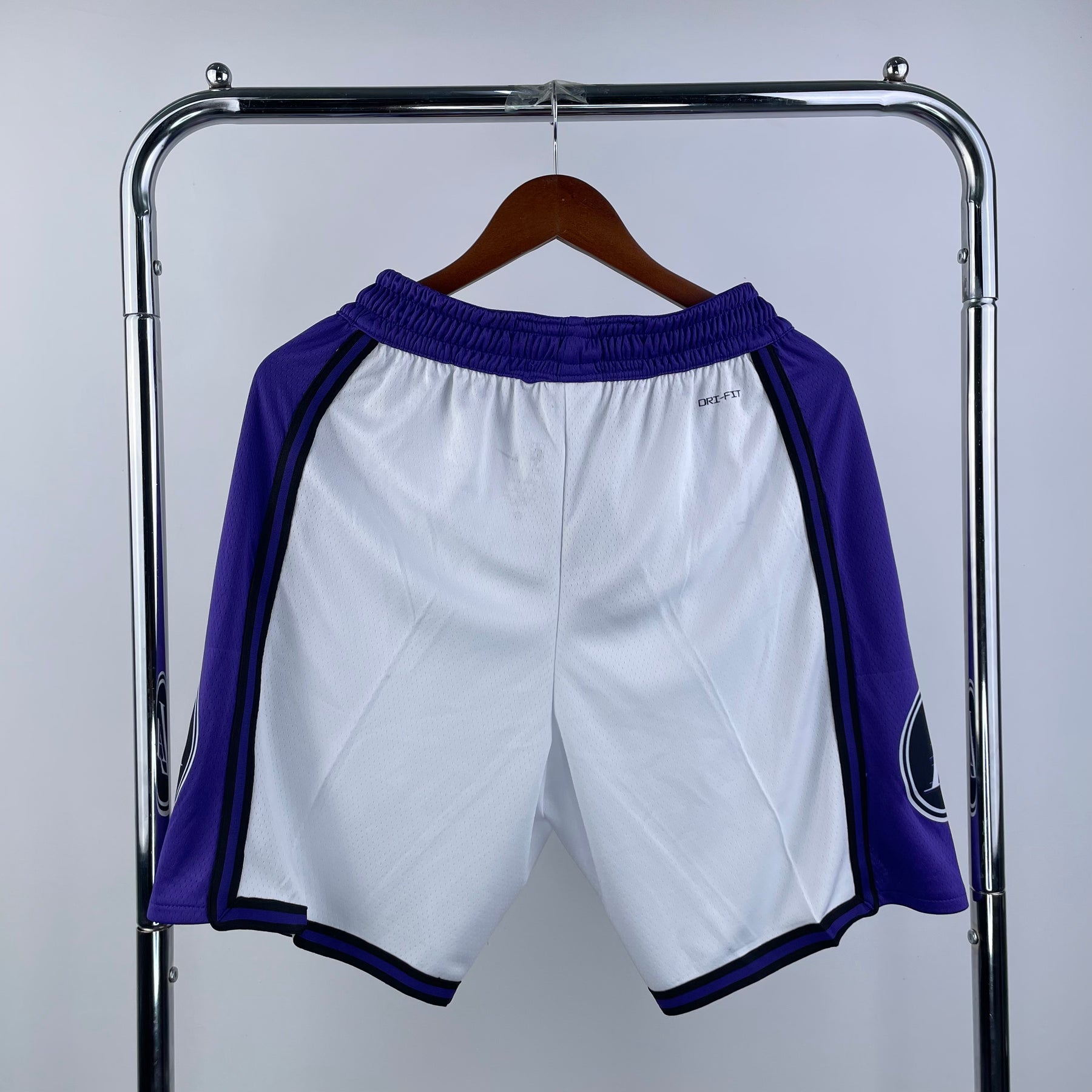 NBA SHORT LOS ANGELES LAKERS WHITE & PURPLE 22/23