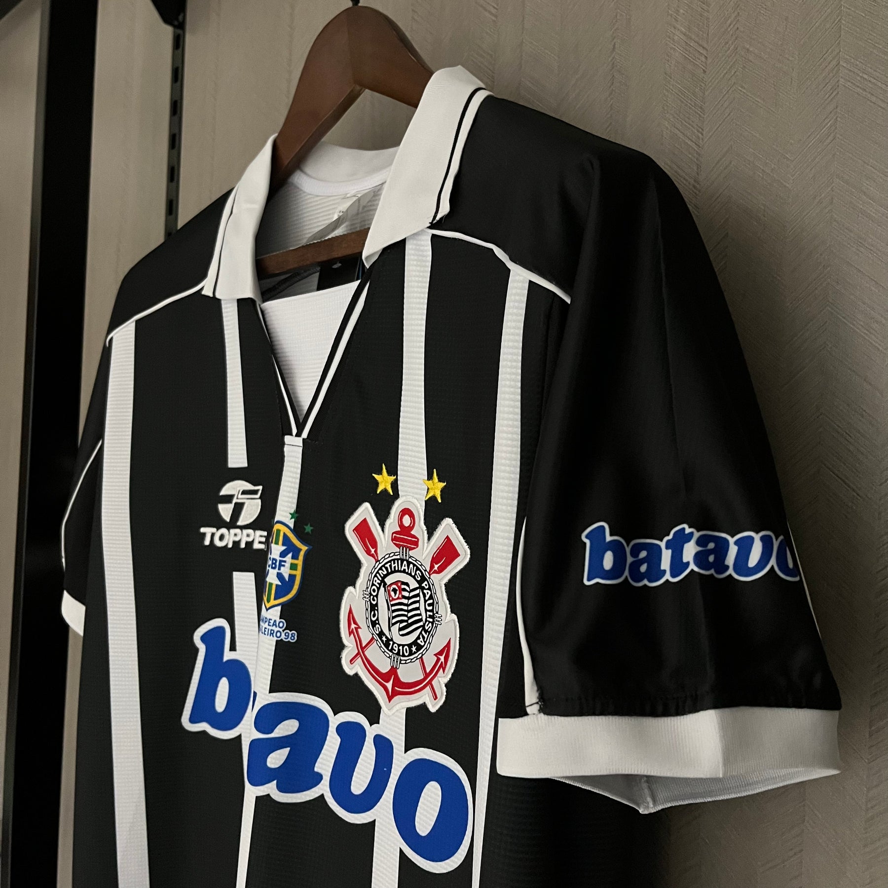 CAMISA CORINTHIANS RETRÔ AWAY 1999