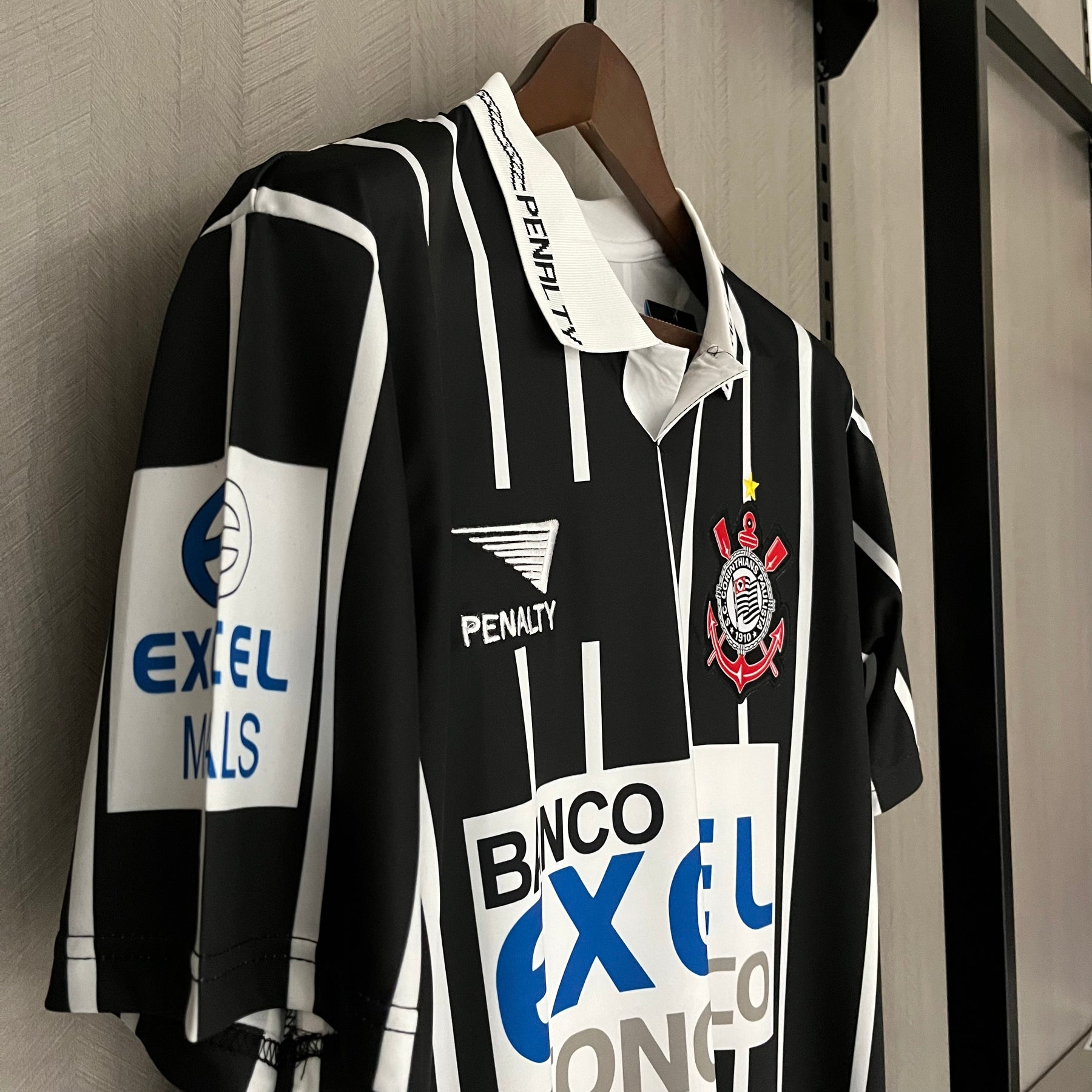 CAMISA CORINTHIANS RETRÔ AWAY 1997