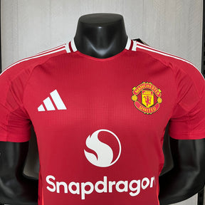 CAMISA MANCHESTER UNITED VERSÃO JOGADOR HOME 24/25