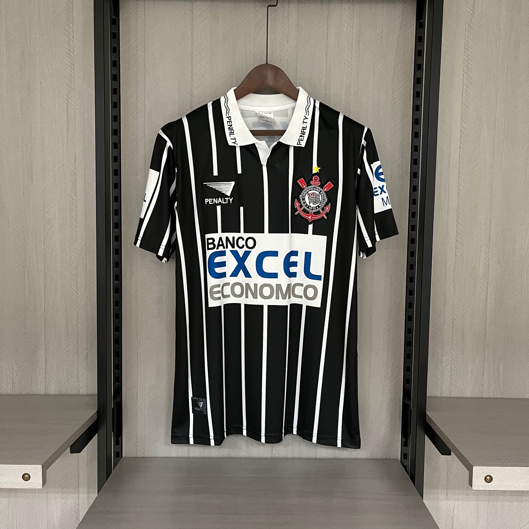 CAMISA CORINTHIANS RETRÔ AWAY 1997