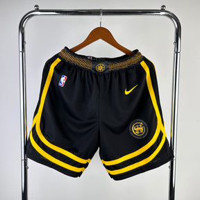 NBA SHORT GOLDEN STATE WARRIORS CITY EDITION BLACK 23/24