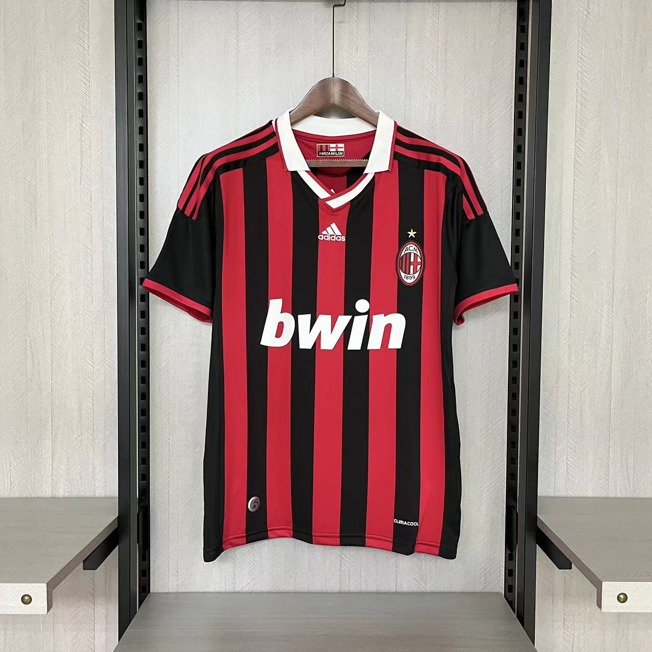 CAMISA MILAN RETRÔ HOME 09/10