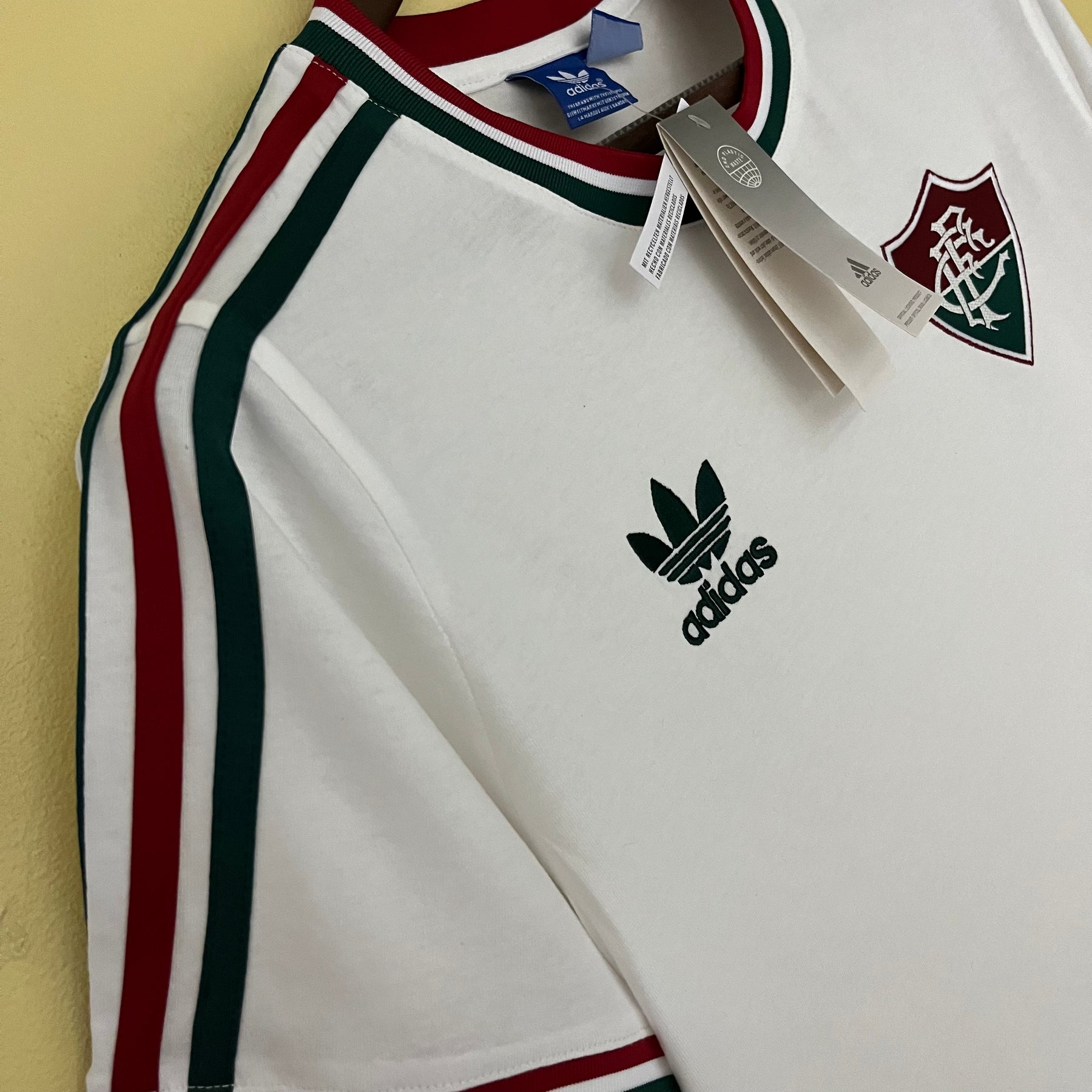 CAMISA FLUMINENSE RETRÔ ADIDAS ORIGINALS 2015