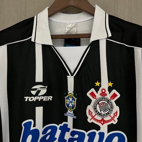 CAMISA CORINTHIANS RETRÔ AWAY 1999