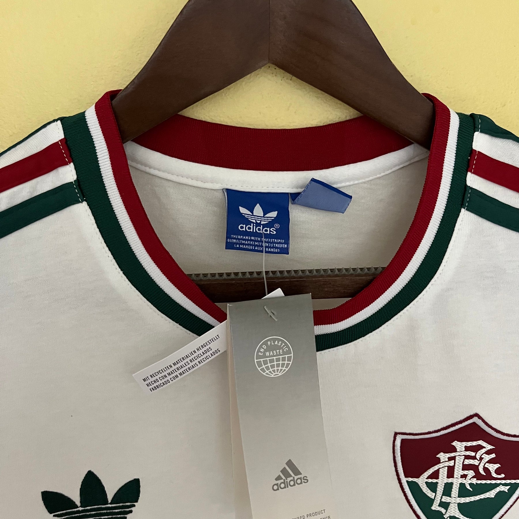 CAMISA FLUMINENSE RETRÔ ADIDAS ORIGINALS 2015