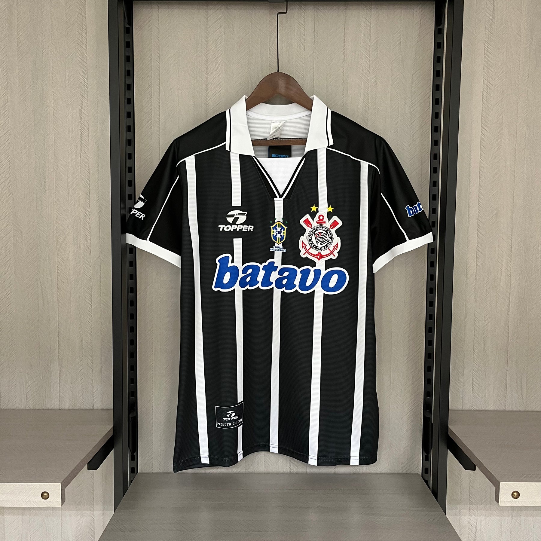 CAMISA CORINTHIANS RETRÔ AWAY 1999