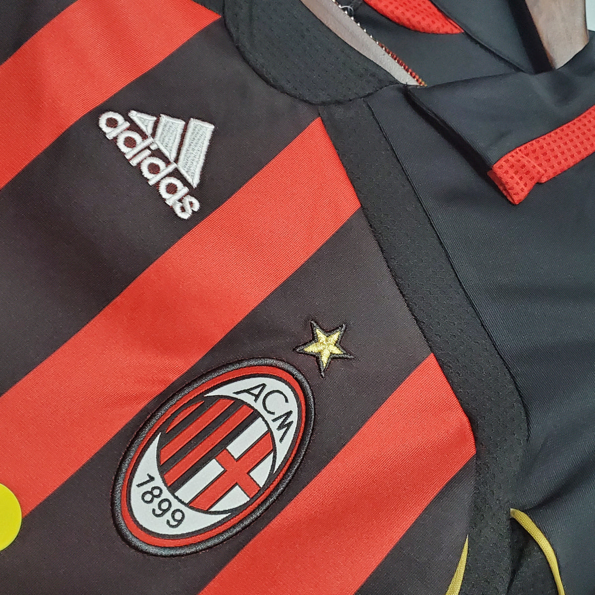 CAMISA MILAN RETRÔ HOME 06/07