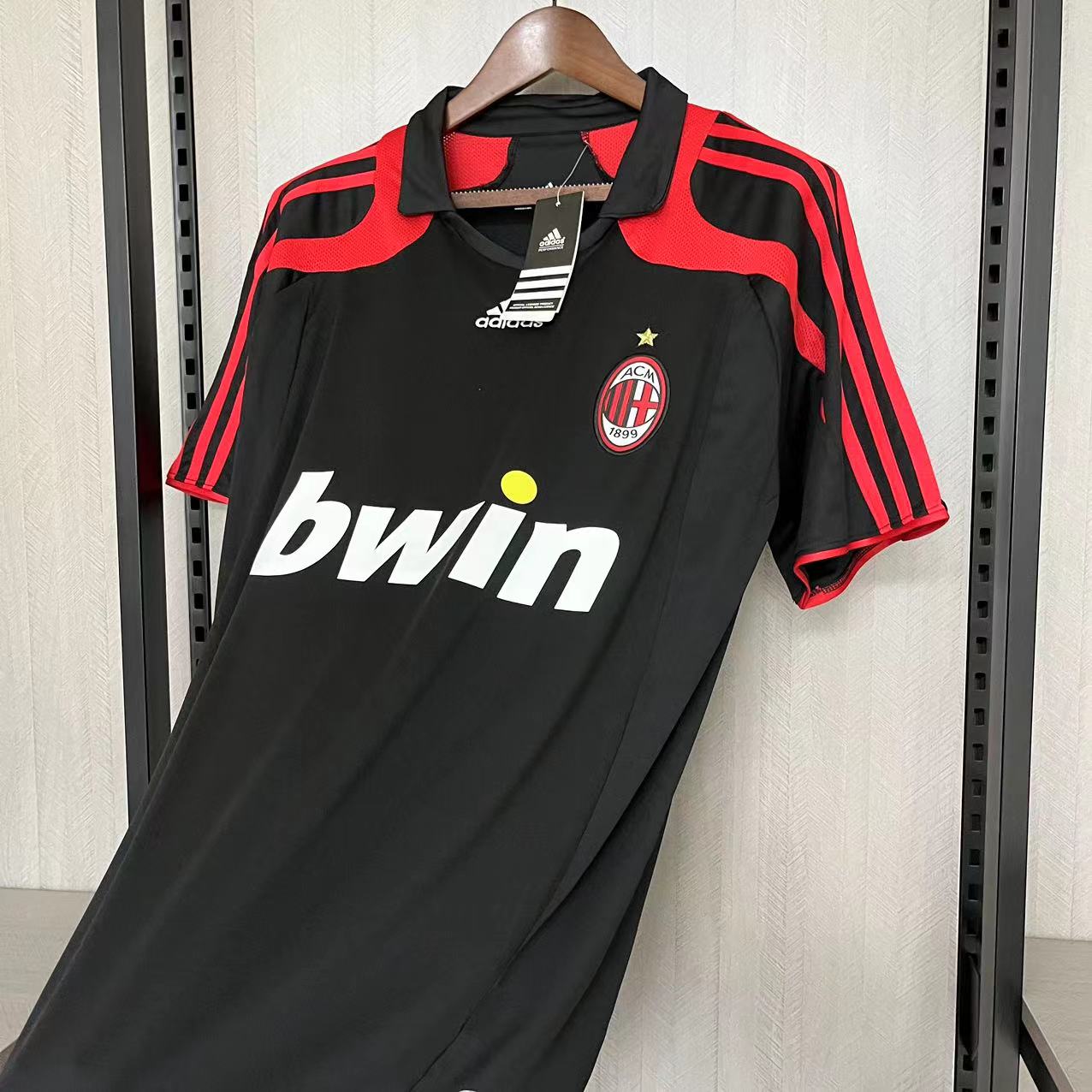 CAMISA MILAN RETRÔ THIRD 07/08