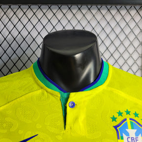 CAMISA BRASIL VERSÃO JOGADOR HOME 22/23