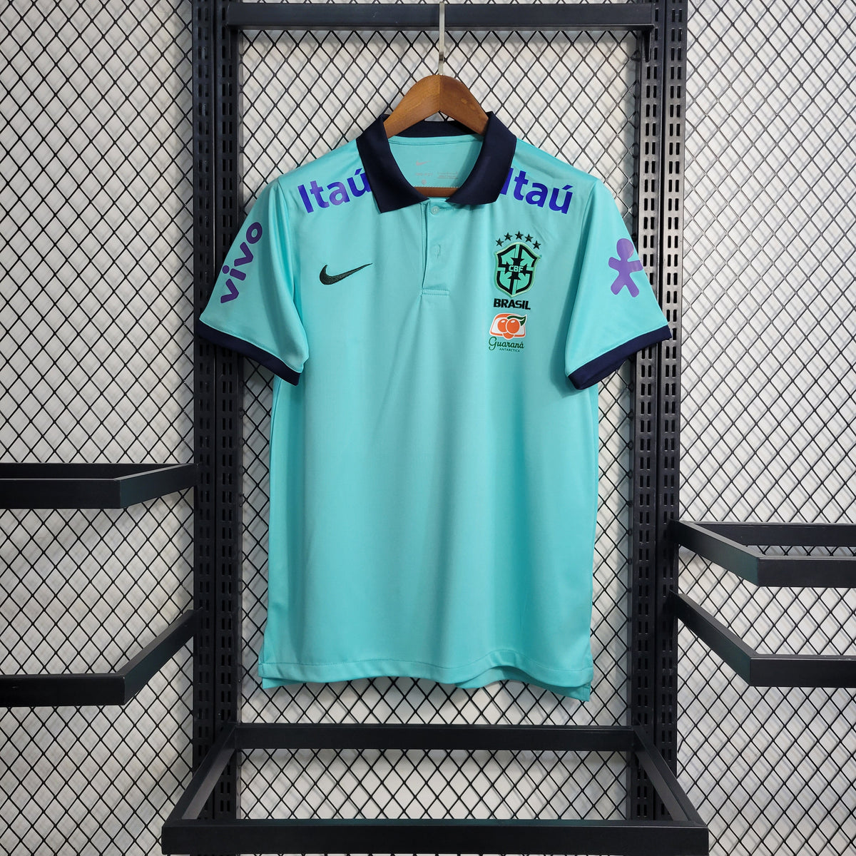 CAMISA BRASIL POLO AZUL 22/23